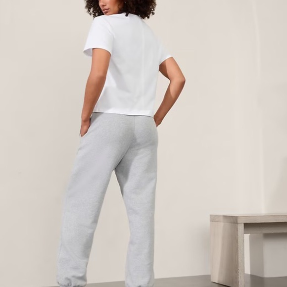 NWT Athleta Essential Tee - White - Small Tall - Picture 2 of 5